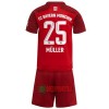 Oficiální Fotbalový Dres FC Bayern Mnichov Thomas Muller 25 Domácí 2021-22 pro Děti